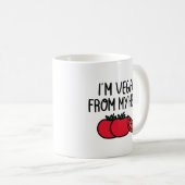 Mug Je suis Vegan (Devant droit)