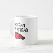Mug Je suis Vegan (Devant gauche)