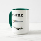 Mug Je suis venu, j'ai vu, j'... (Devant gauche)