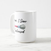 MUG JE SUIS VENU. J'AI VU. J'AI CONTOURNÉ (Devant gauche)