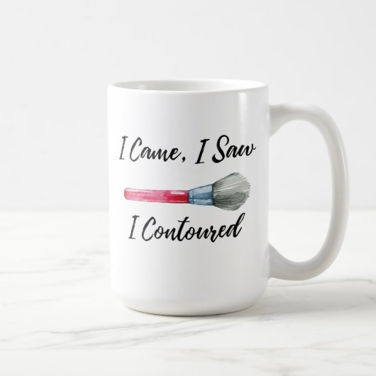 MUG JE SUIS VENU. J'AI VU. J'AI CONTOURNÉ (Droite)