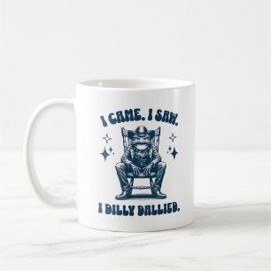 Mug Je Suis Venu J'Ai Vu Je Dilly Dallily Cool Frog Co