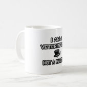 Mug Je Suis Vétérinaire ... Pas un magicien (Devant gauche)