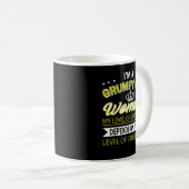 Mug je suis vieille dame grincheuse (Devant droit)