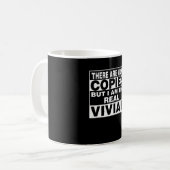 Mug Je Suis Vivian Funny Cadeau Personnalisé (Devant gauche)