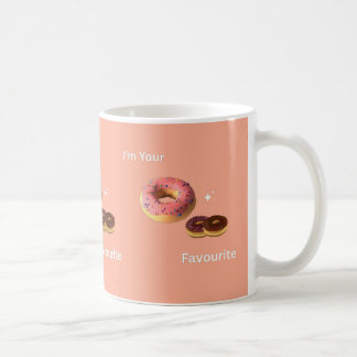 Mug Je suis votre favori - Conception de beigne mignon