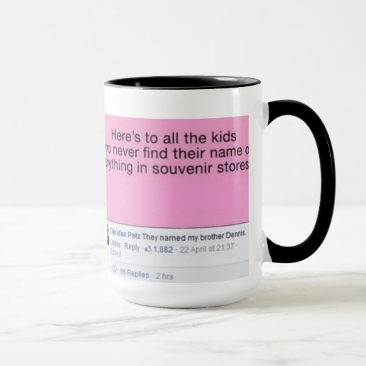 Mug Je Suis Zvjezdan (Droite)