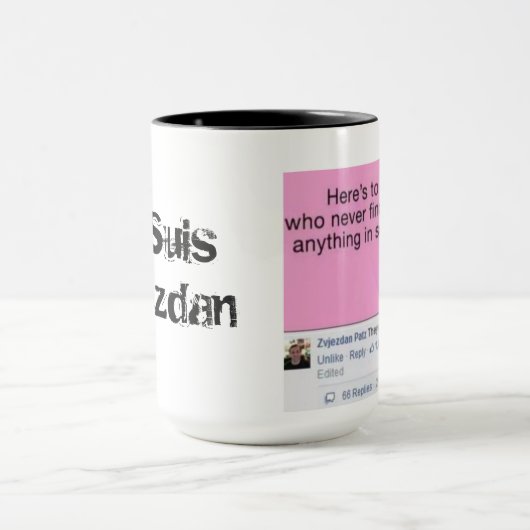 Mug Je Suis Zvjezdan (Centre)