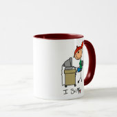 Mug Je surfe sur le Web (Devant droit)