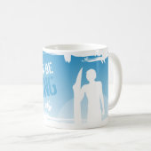 Mug Je surferais plutôt (Devant droit)