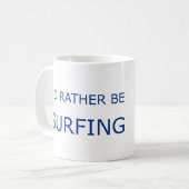 Mug Je SURFERAIS PLUTÔT le logo rond de Great Lakes (Devant gauche)