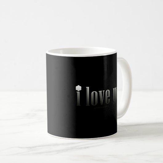 Mug je t'aime (Devant droit)