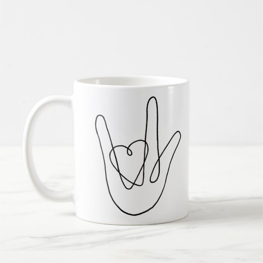 Mug Je t'aime (Gauche)