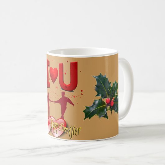 Mug Je t'aime (Devant droit)