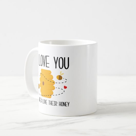 Mug Je T'Aime (Devant gauche)