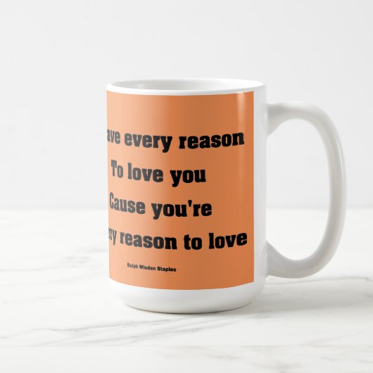 Mug Je t'aime (Droite)