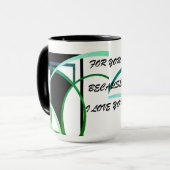 Mug Je t'aime (Devant gauche)