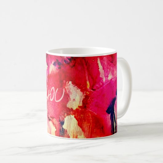 MUG "JE T'AIME" (Devant droit)
