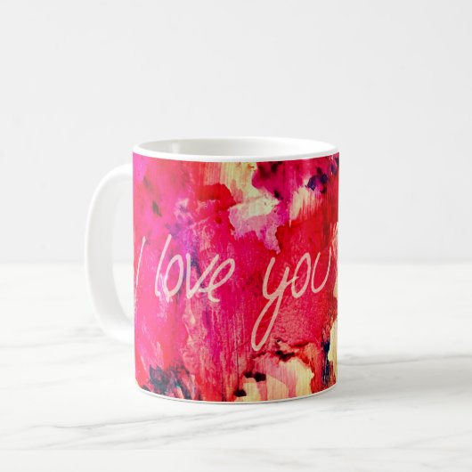 MUG "JE T'AIME" (Devant gauche)