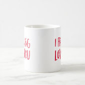 Mug Je T'Aime. (Centre)