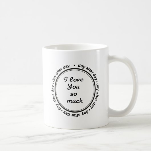 Mug Je t'aime (Droite)