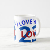 Mug je t'aime (Devant droit)