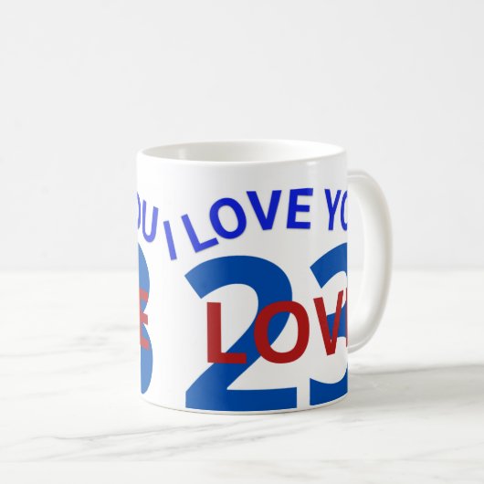 Mug je t'aime (Devant droit)