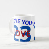 Mug je t'aime (Devant gauche)