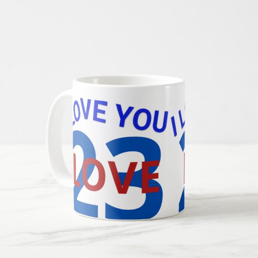 Mug je t'aime (Devant gauche)
