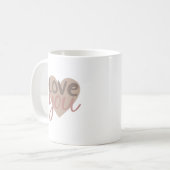 Mug je t'aime (Devant gauche)