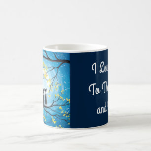 Mug Je t'aime à la lune et au chat arrière