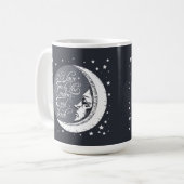 Mug Je t'aime à la lune et au dos (Devant gauche)