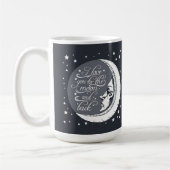 Mug Je t'aime à la lune et au dos (Gauche)