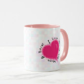 Mug Je t'aime à la lune et au dos (Devant droit)