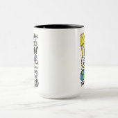 Mug Je t'aime à la lune et au retour, mais... (Centre)
