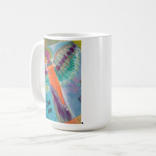 Mug JE T'AIME ange avec art original