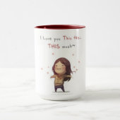 Mug Je t'aime assui de mucho (Centre)