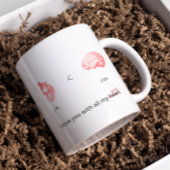 Mug Je t'aime avec tout mon hypothalamus