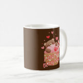 Mug JE T'AIME BEARY BEAUCOUP drôle valentine's day (Devant droit)