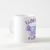 Mug Je t'aime beaucoup Axolotl (Devant gauche)