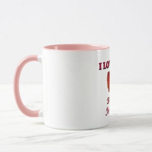 Mug Je T'Aime Beaucoup Berry (Gauche)
