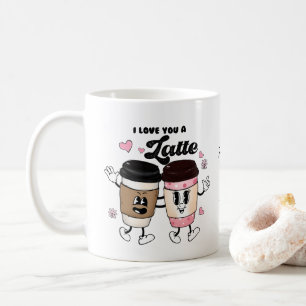 Mug Je t'aime beaucoup cadeau drôle romantique de la S