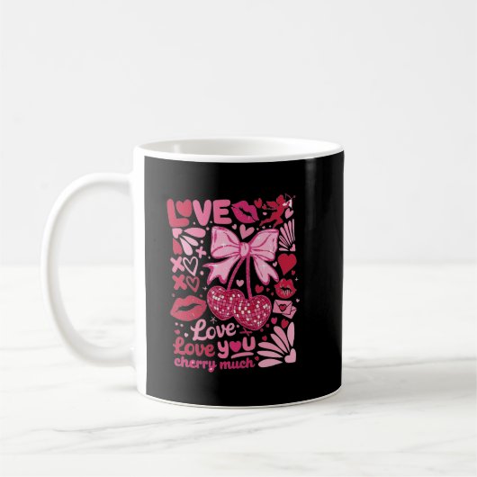 Mug je t'aime beaucoup Cherry (Gauche)
