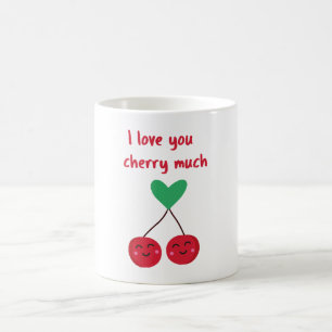 Mug Je t'aime beaucoup Cherry Valentine