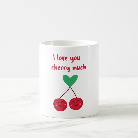 Mug Je t'aime beaucoup Cherry Valentine (Centre)