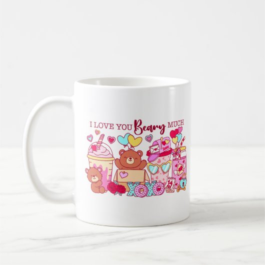 Mug Je T'Aime Beaucoup De Méfiez-Vous (Gauche)