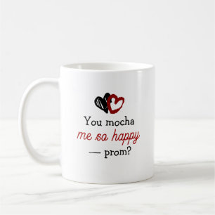 Mug Je t'aime beaucoup   Promesse de bal Photo Pun de 