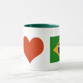 Mug Je t'aime Brésil (Centre)