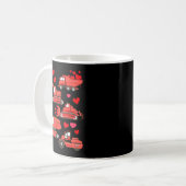 Mug Je t'aime Camions de construction Saint-Valentin G (Devant gauche)