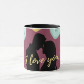Mug Je T'Aime Candy Hearts Couple (Centre)